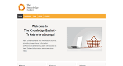 Desktop Screenshot of knowledge-basket.co.nz